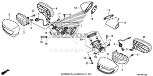 Turn Signal + Mirror Schematic