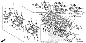 Cylinder Head Schematic