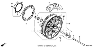 Front Wheel Schematic