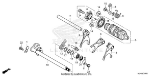 Gearshift Drum Schematic