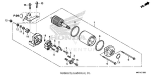 Starter Motor Schematic