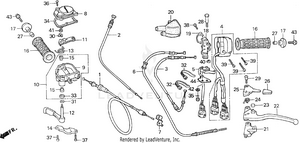 450es Handle Switch + Cables Schematic