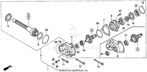Side Gear Case Schematic
