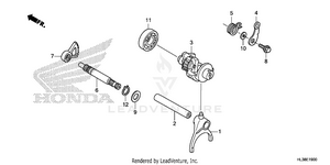 Gearshift Fork Schematic
