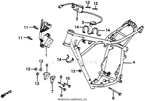 Frame + Ignition Coil 79 Schematic