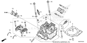 Cylinder Head Schematic