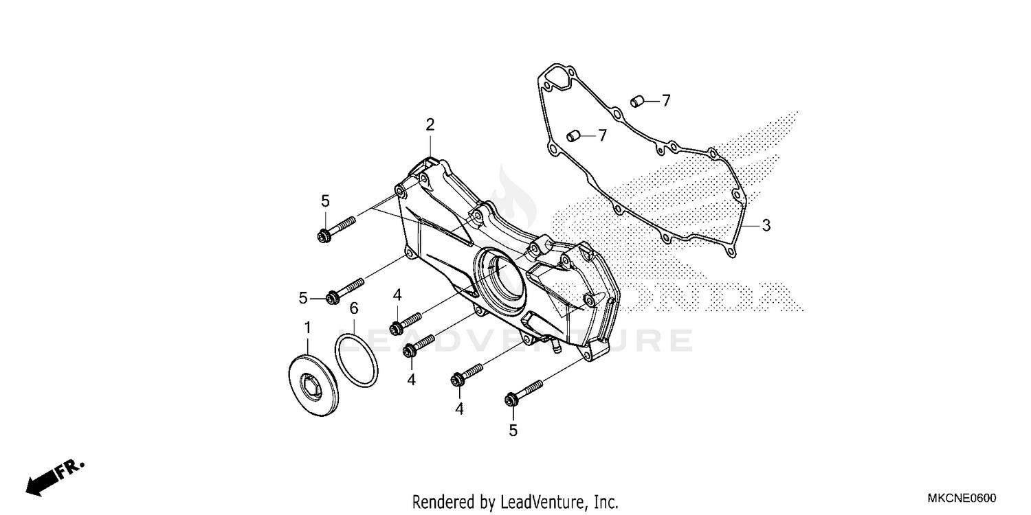 FRONT ENGINE COVER