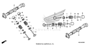 Camshaft@valve Schematic
