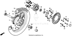 Rear Wheel Schematic