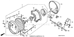 Headlight (1) Schematic