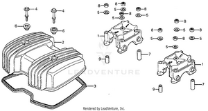 Cylinder Head Cover Schematic