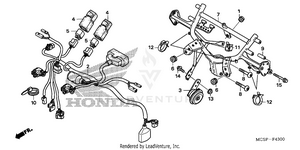 Cowl Stay Schematic