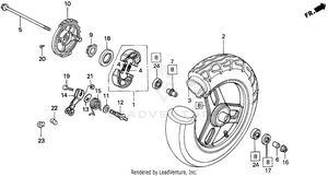 Front Wheel Schematic