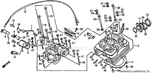Cylinder Head Schematic