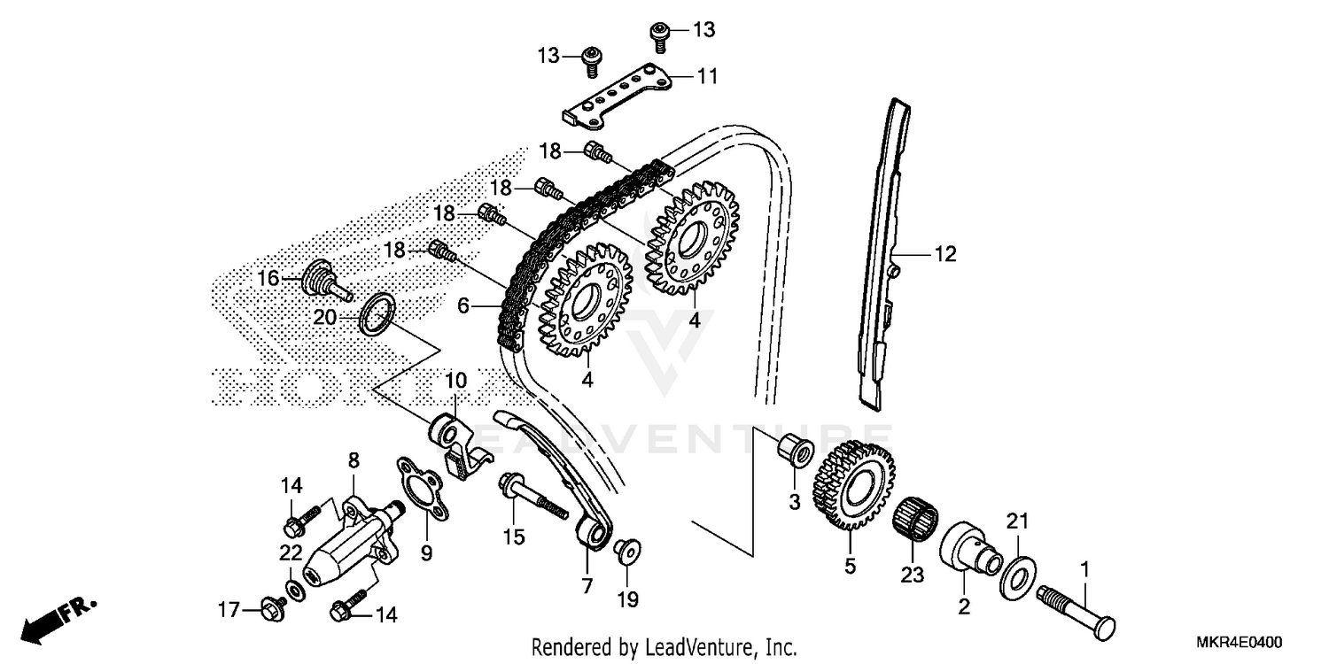 CAM CHAIN@TENSIONER
