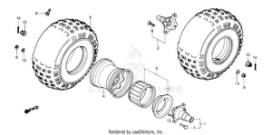 Rear Wheel 85 Schematic