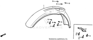 Front Fender Schematic