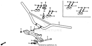 Handlebar + Top Bridge Schematic