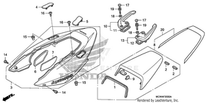Rear Cowl Schematic