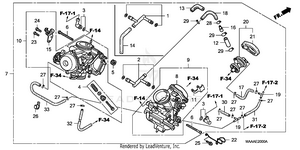 Carburetor (assy.) Schematic