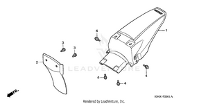 Rear Fender 01-02 Schematic