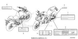 Caution Labels Schematic