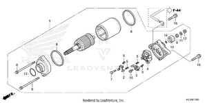 Starter Motor Schematic