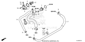 Water Hose@thermostat Schematic