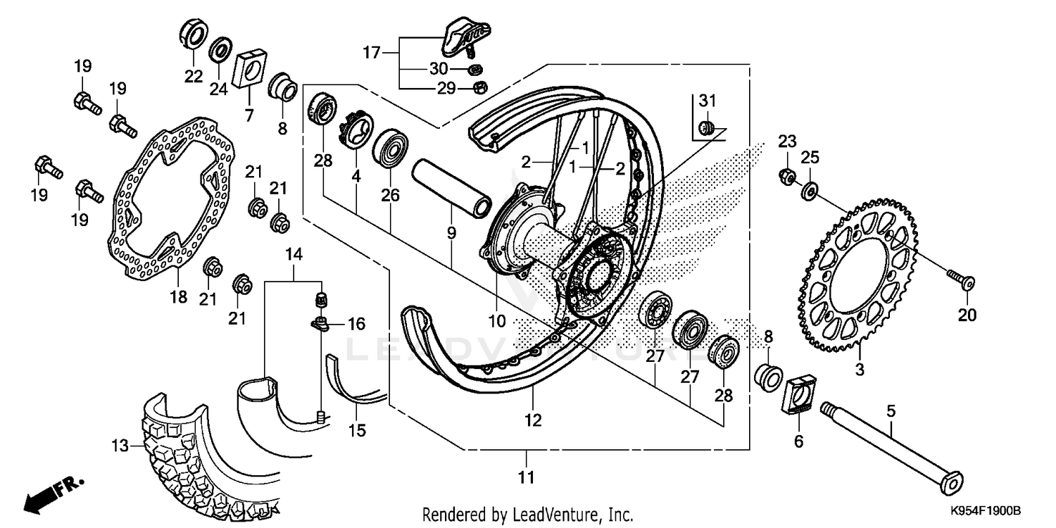 REAR WHEEL