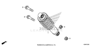 Rear Shock Absorber Schematic