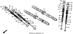 Camshaft Valve Schematic