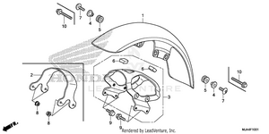 Front Fender (2) Schematic