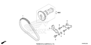 Cam Chain@tensioner Schematic