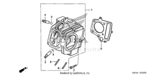 Cylinder Head Schematic