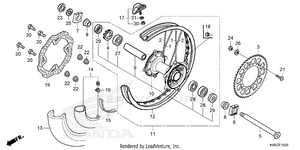 Rear Wheel Schematic