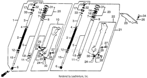 Front Shock Absorber Schematic