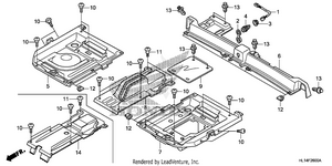 Seat Bottom Cover Schematic
