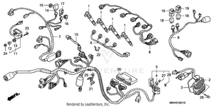 Wire Harness ('01-'03) Schematic