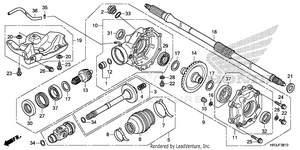 Rear Final Gear Schematic