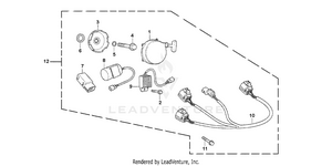 Recoil Starter Kit Schematic