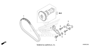 Cam Chain@tensioner Schematic