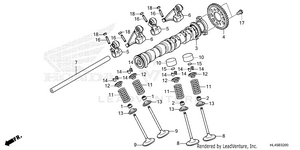 Camshaft@valve Schematic