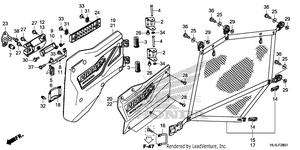 Rear Door Schematic