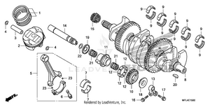 Crankshaft@piston Schematic