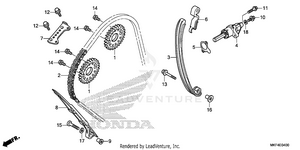 Cam Chain@tensioner Schematic