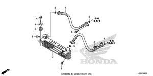 Oil Cooler Schematic