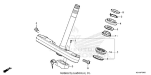 Steering Stem Schematic