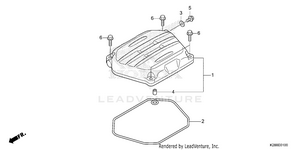 Cylinder Head Cover Schematic