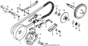 Clutch + Drive Chain Schematic