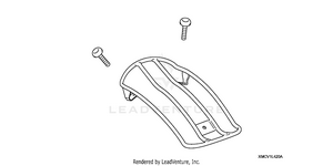 Chrome Rear Carrier Solo Rider Schematic